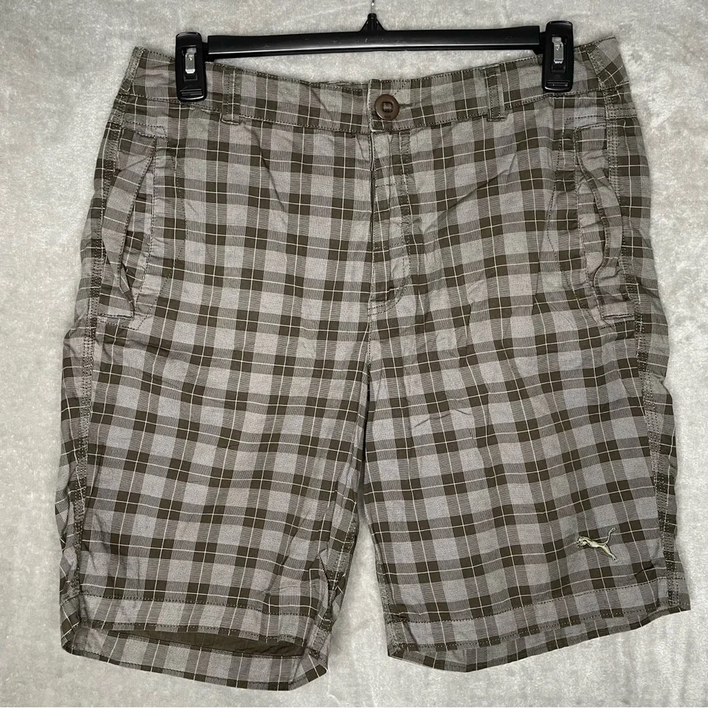 Men’s Shorts Bundle Aeropostale & Puma Size 32 Plaid & Patterned Lot of 2